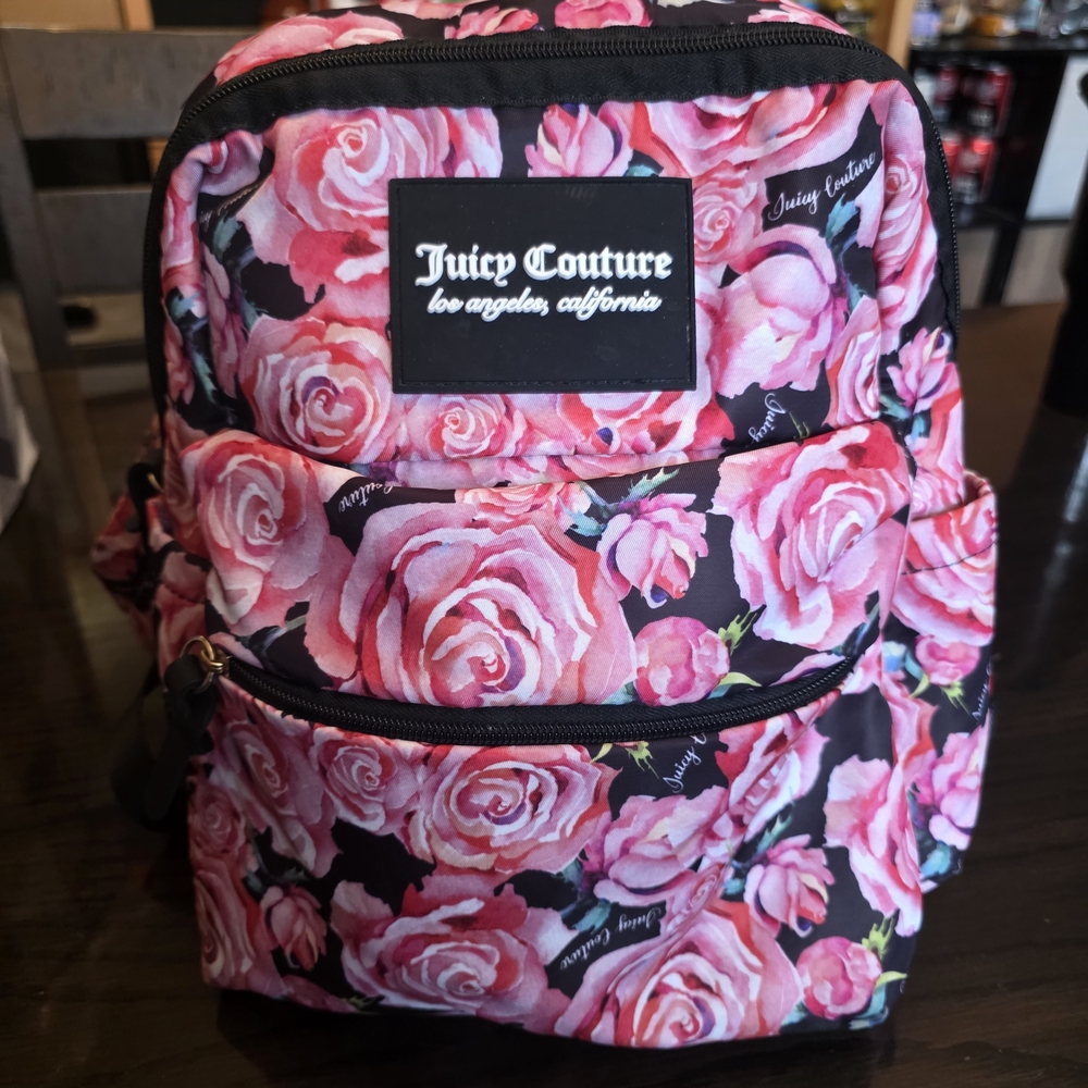 Juicy Couture Floral Backpack